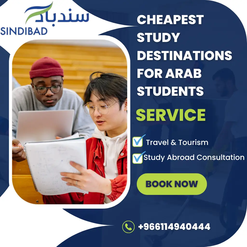 cheapest study destinations for arab students